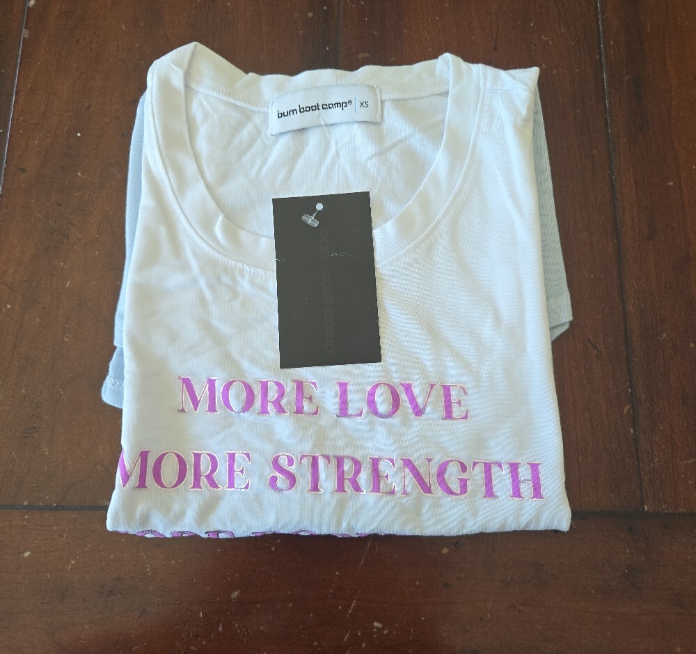 Burn Boot Camp Pink Metallic Script - Picture 7 of 7